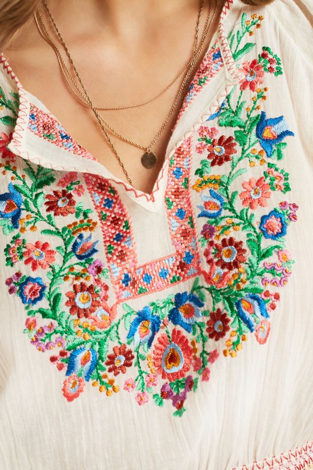 UO Esmereldo White Blouse #3