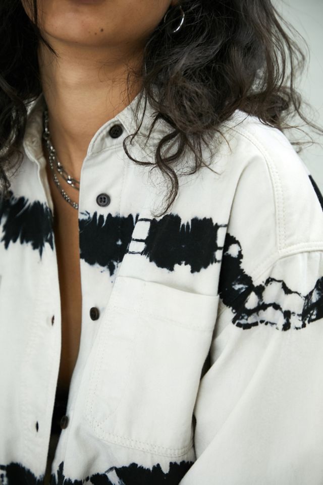 UO - Chemise en denim tie-dye Tessa #1