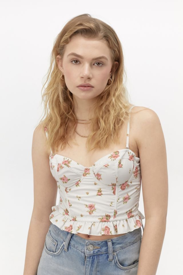 JOSIE CROP TOP IN FLORAL