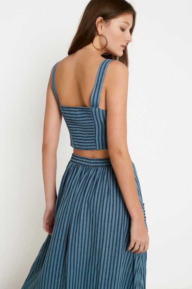 UO Emilia Stripe Button Through Cami #3