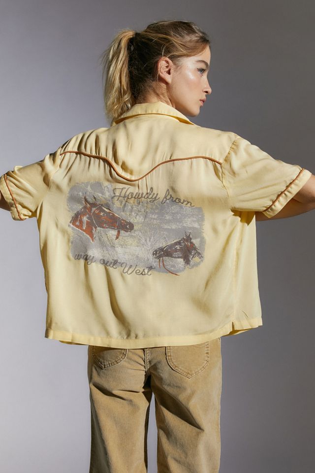 UO Freddie Western Howdy Souvenir Shirt