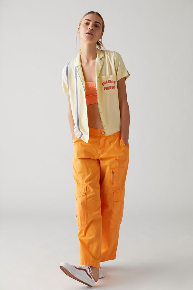 Chemise boutonnée rétro à l'essence UO #2