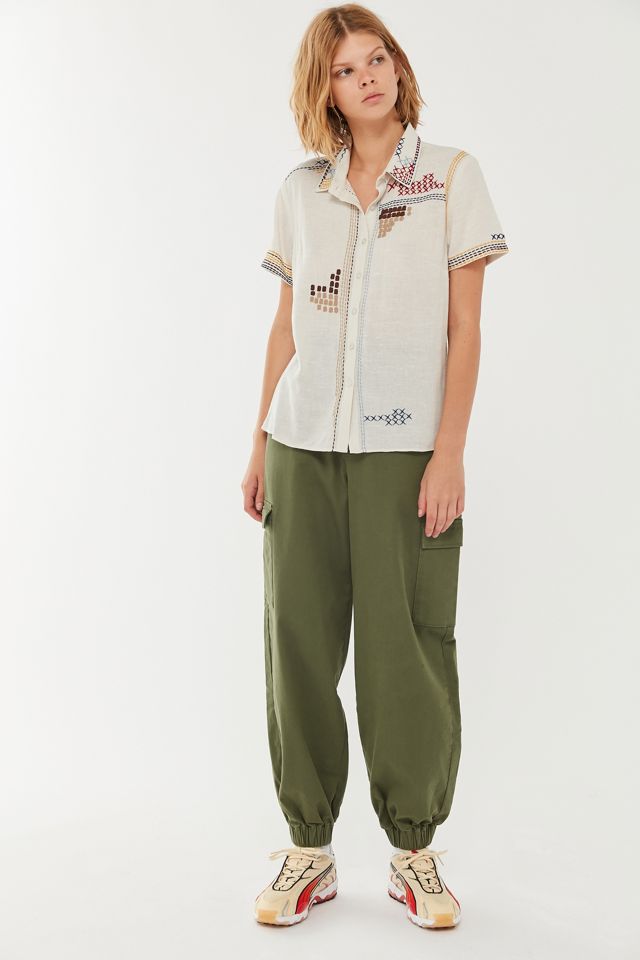 UO - Chemise Willow boutonnée à broderies  #3
