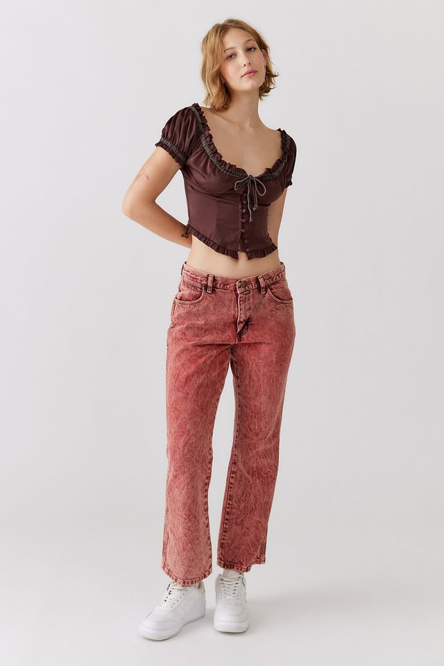 UO Abigail Ruched Corset Top #2