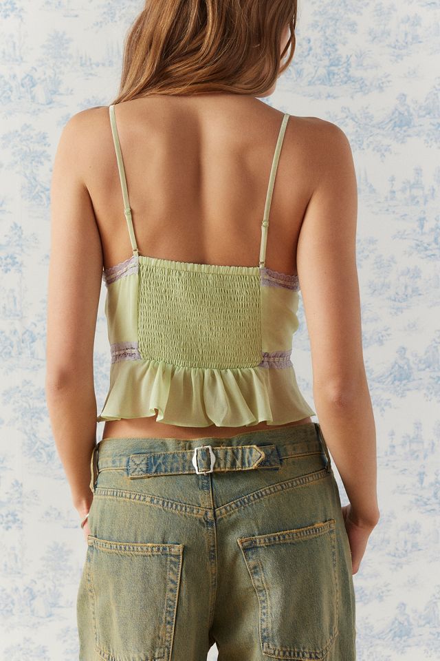Kimchi Blue Ivy Lace Tie-Front Cami #3