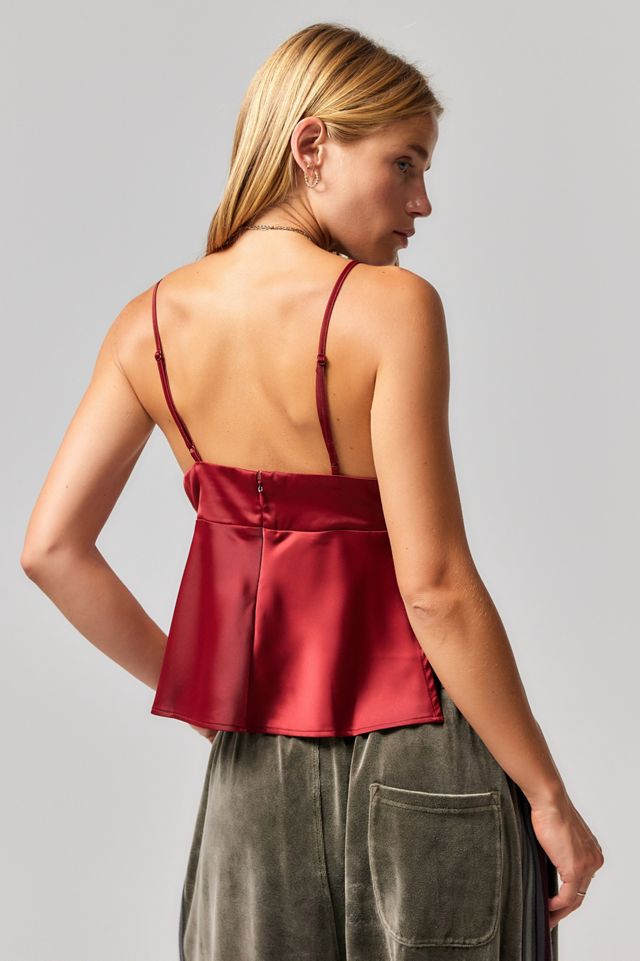 Silence + Noise Frannie Satin Cami #2