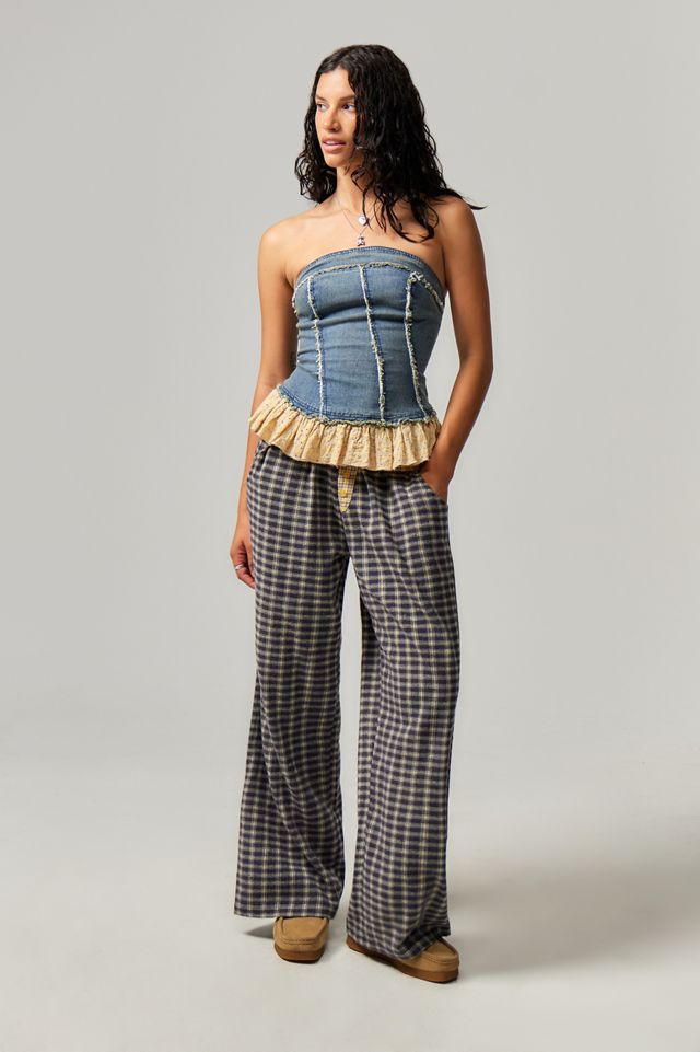 Kimchi Blue Dani Denim Bandeau  #1