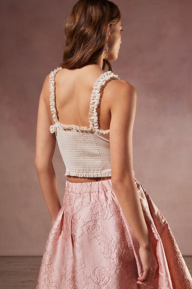 Kimchi Blue Cecilia Ruffle Corset Cami #3