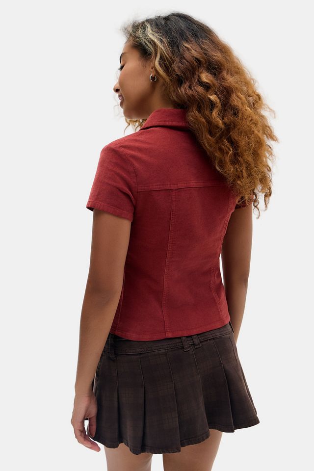 Camicia di Velluto a Coste BDG Polly #3