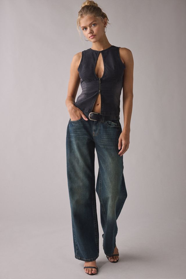 UO Nicola Denim Tank Top #3