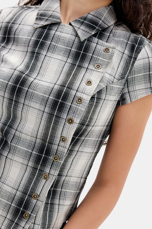 Camisa Militar de Botones Blake Silence + Noise #2