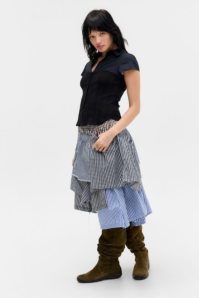 Silence + Noise Lila Hybrid Shirt #1