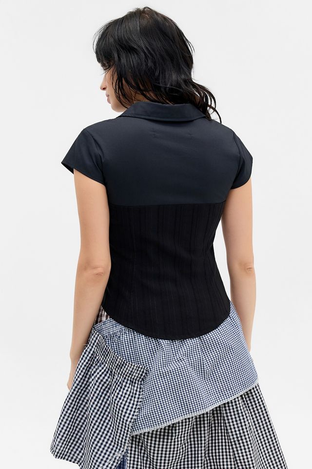 Silence + Noise Lila Hybrid Shirt #3