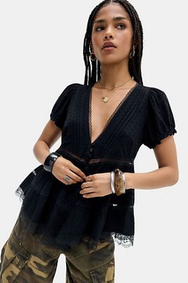 Jaded London Washed Black Rebel Jacket | Urban Outfitters UK