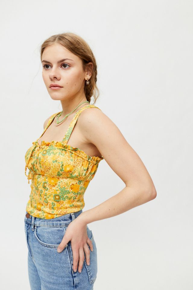 Urban outfitters best sale yellow top