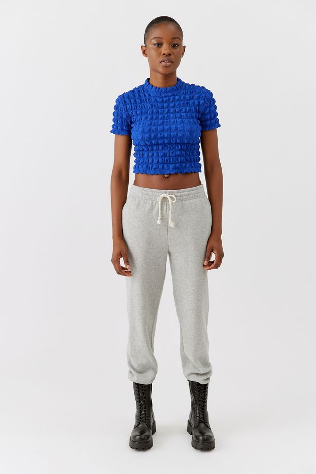 UO Paula Popcorn Knit Crop Top #1