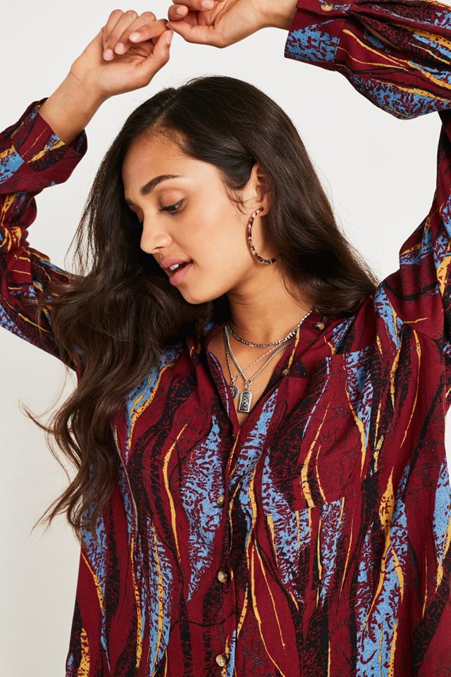UO - Chemise à manches longues imprimé Souvenir années 80 #3