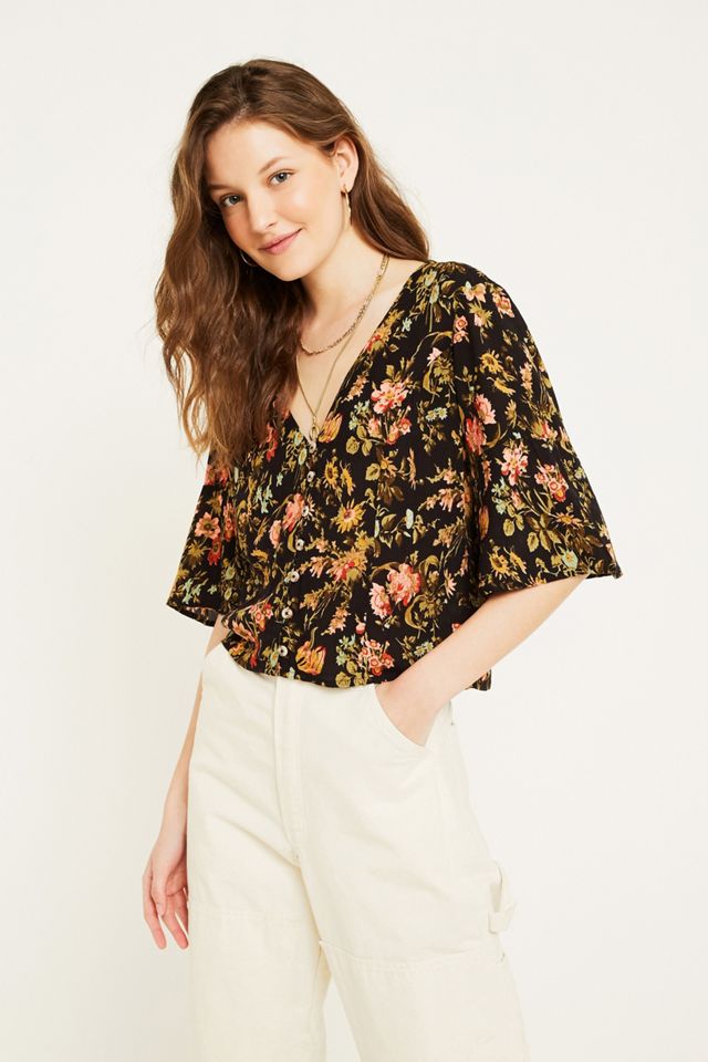 UO - Chemisier Daydream boutonné à imprimé floral #5
