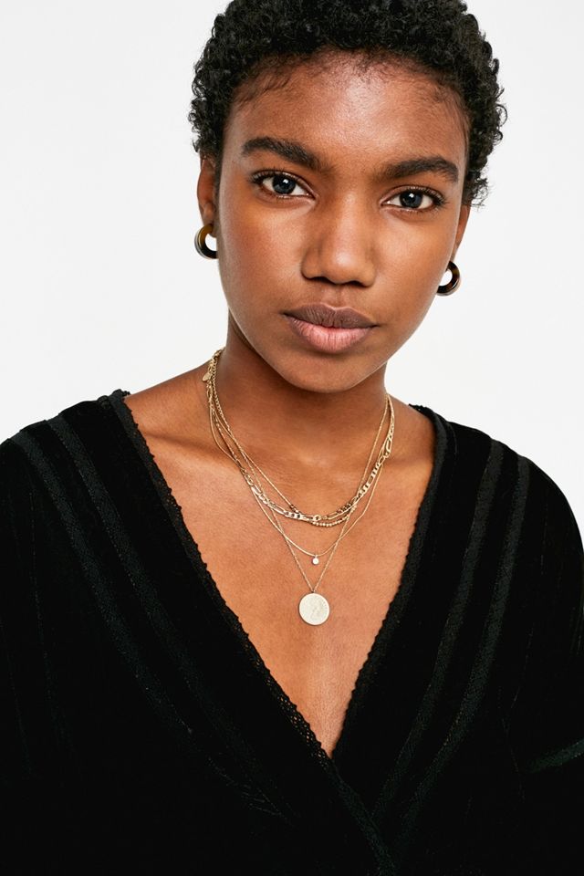 UO Velvet + Lace Wrap Blouse #2