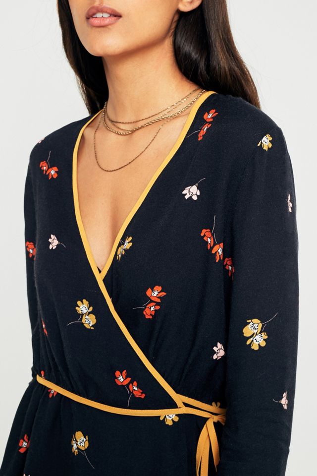 UO - Chemisier cache-cœur à imprimé floral #4