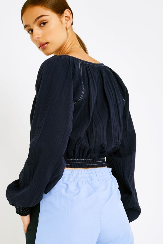 UO Tiffany Navy Punto DiCasta a Contrasto #1