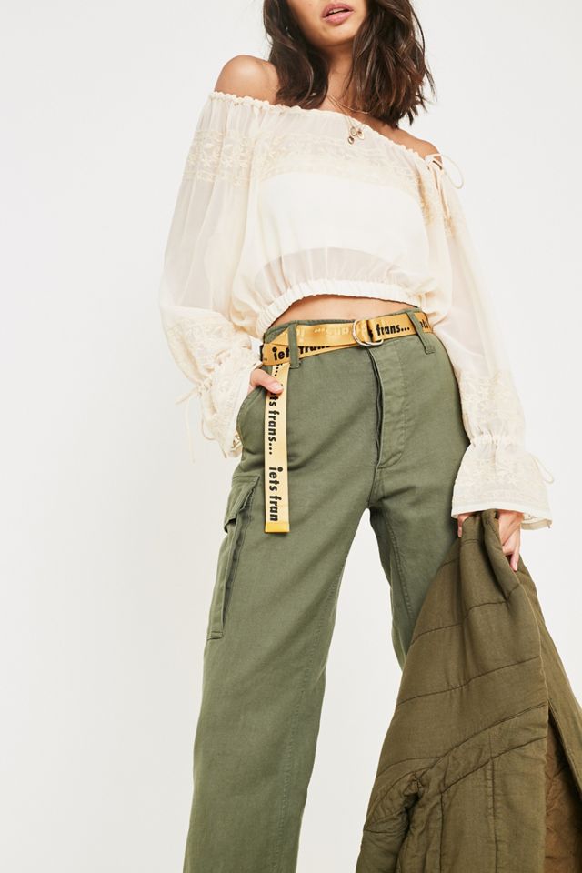 UO Jade Embroidered Blouse #2