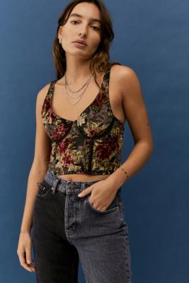 floral top urban outfitters