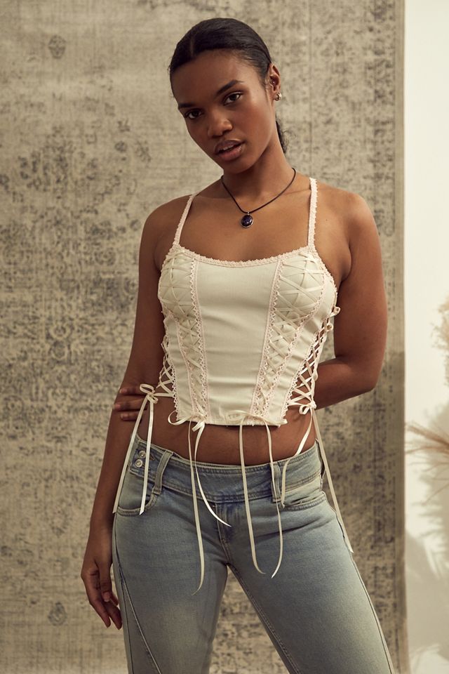 UO Kristin Corset Top  #1