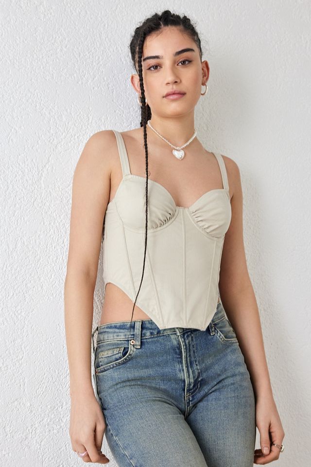 UO - Haut corset noué au dos Harlow #3