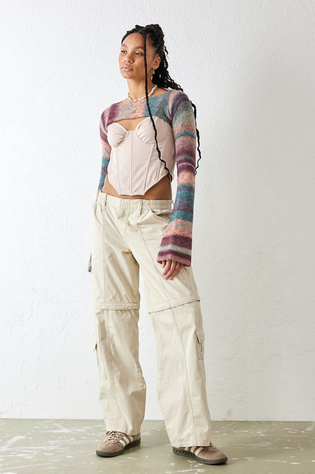 UO Harlow Tie-Back Corset Top #2