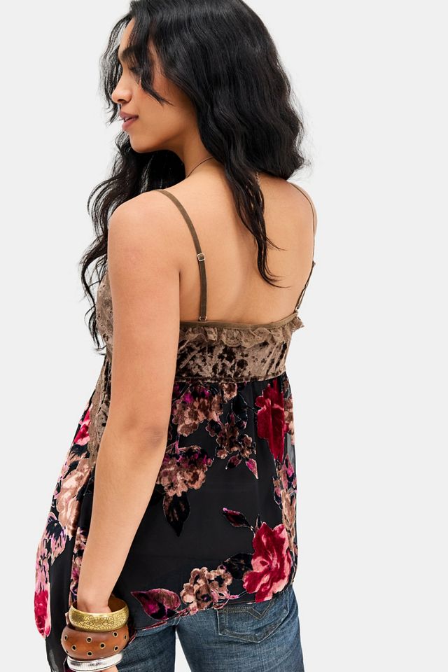Light Before Dark Devore Coin Cami Top #2