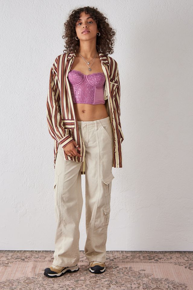 BDG Brandon Übergroßes Hemd mit Knopfleiste #1