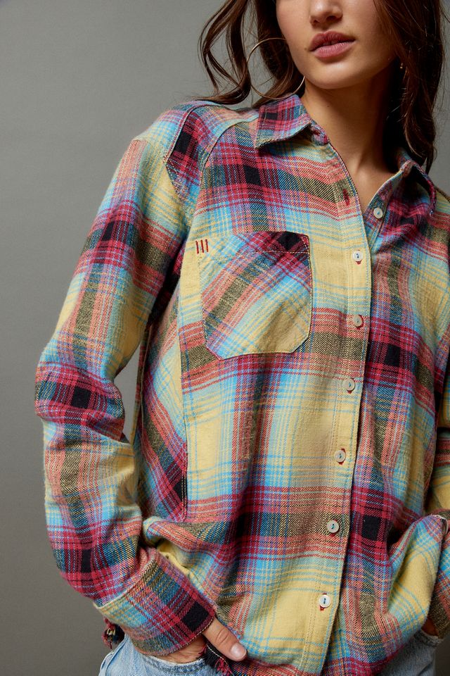 BDG Brixton Button-Down Flannel Shirt #2