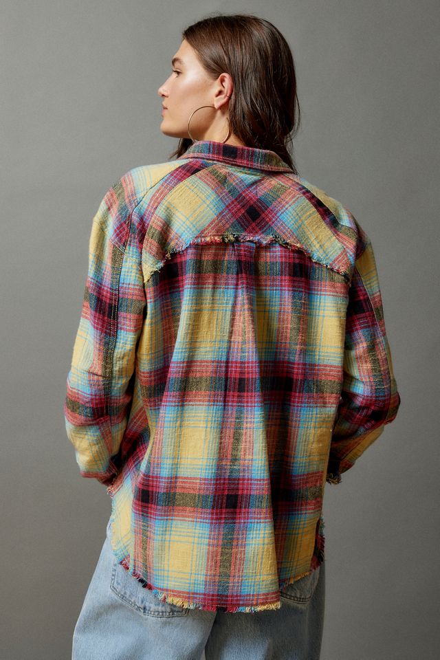 BDG Brixton Button-Down Flannel Shirt #3