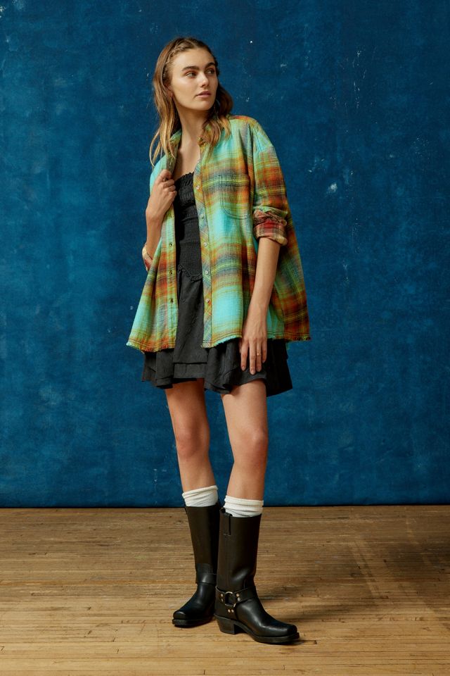 BDG One Way Or Another Plaid Button-Down Shirt #1