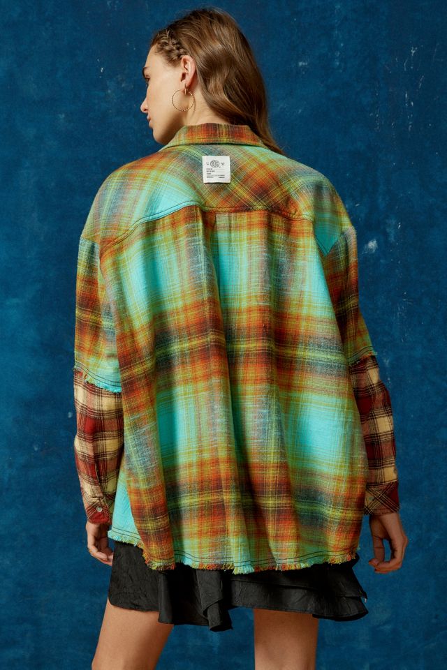 BDG One Way Or Another Plaid Button-Down Shirt #3