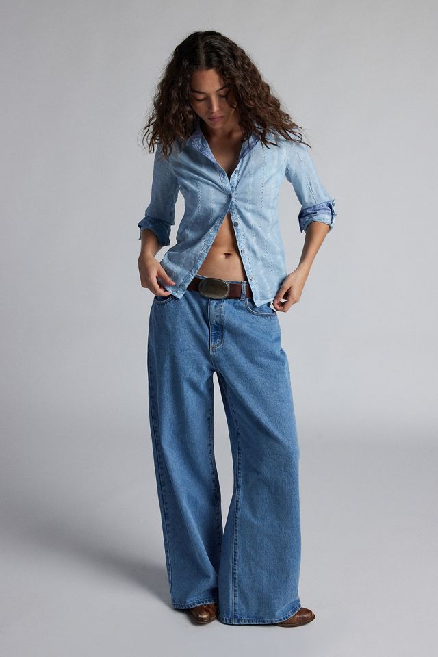 BDG Tamarah Slim Eyelet Shirt #2