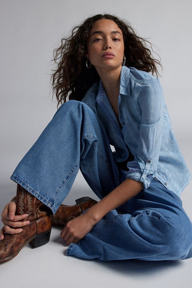 BDG Tamarah Slim Eyelet Shirt #4
