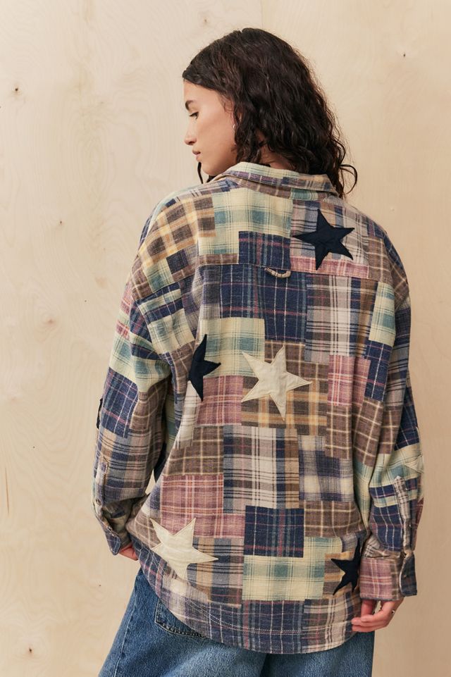 BDG Dani Cowboy Flannel Shirt #2