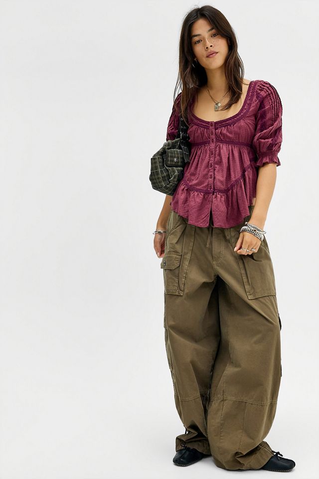 Top Babydoll a Quadri Ameila BDG #1