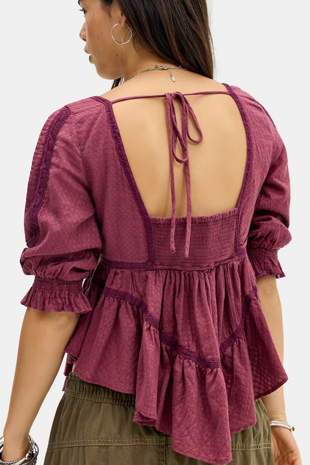 Top Babydoll a Quadri Ameila BDG #2