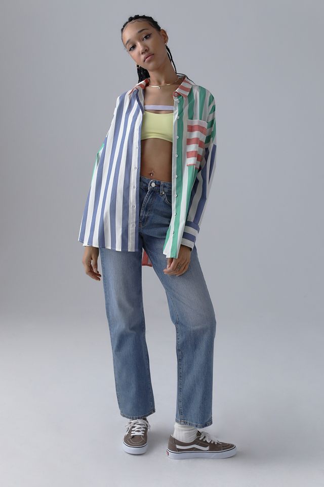 BDG Frankie Printed Oversized Shirt  #1