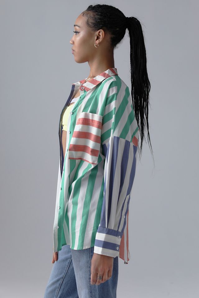 BDG Frankie Printed Oversized Shirt  #3