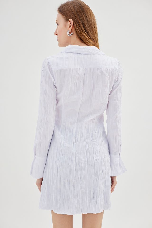 UO Jordyn Camicia Flyaway Textured #1