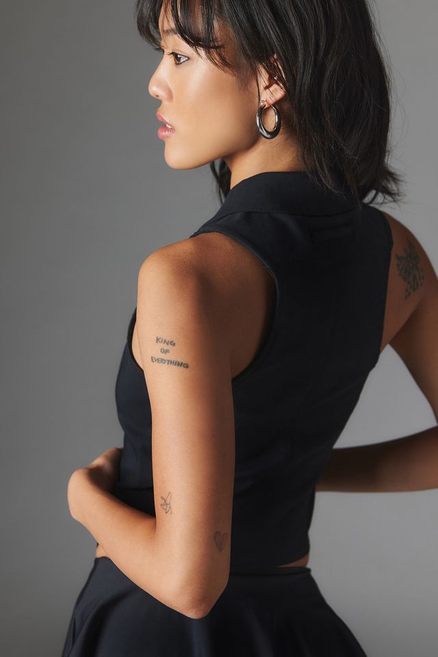 Silence + Noise Iris Zip-Through Tank Top #3