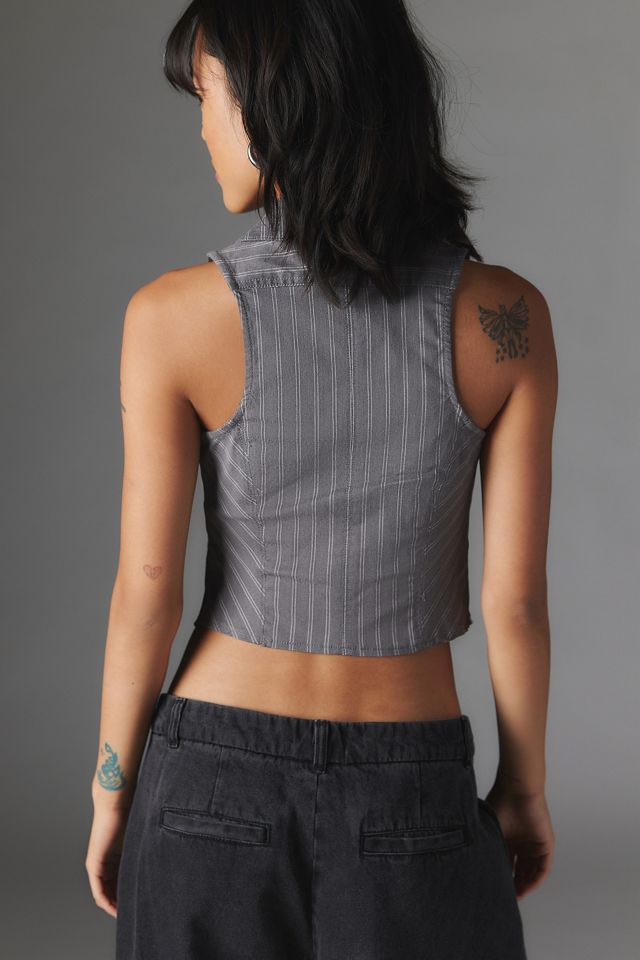 Silence + Noise Iris Zip-Through Tank Top #3