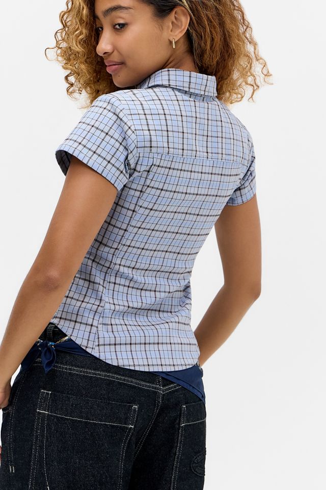 Silence + Noise Polly Bengaline Shirt #3