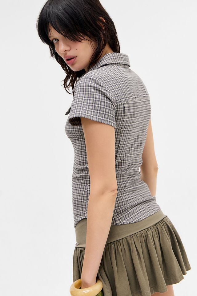 Silence + Noise Polly Bengaline Shirt #3