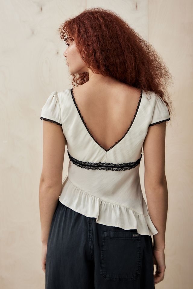 Kimchi Blue Cora Asymmetric Blouse #3