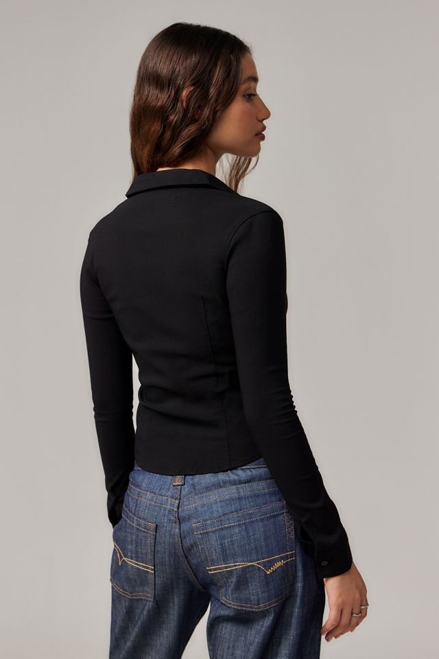 Silence + Noise Hailey Zip Through Shirt #3
